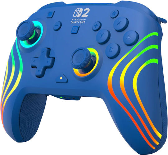 Turtle Beach Afterglow Wave Ασύρματο Gamepad για Switch 2 Μπλε