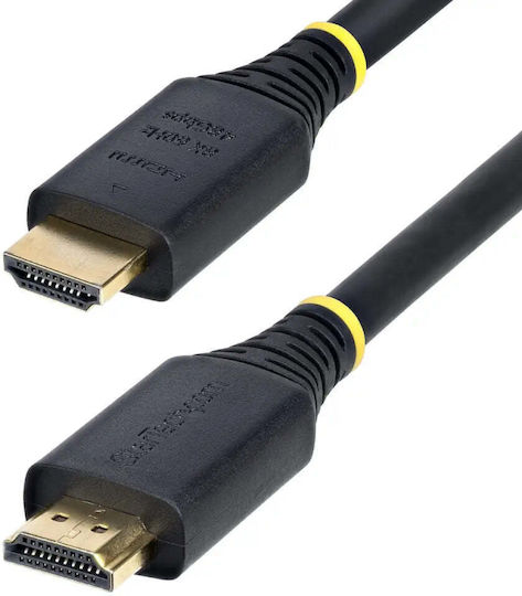 StarTech Висококачествен HDMI 2.1 Ултра Бърз 48Gbps 4K 120Hz HDR VRR Кабел HDMI мъжки - HDMI мъжки 5м Черен