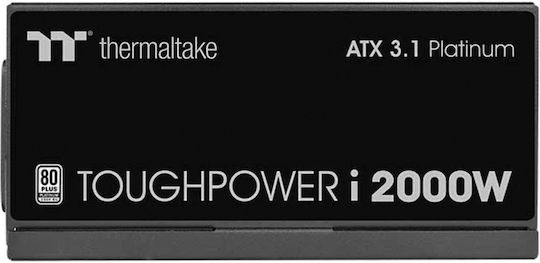 Thermaltake Toughpower i2000W 2000W Μαύρο Τροφοδοτικό Υπολογιστή Full Modular 80 Plus Platinum
