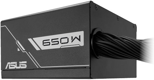Asus Prime 650W Black Computer Power Supply Full Wired 80 Plus Bronze