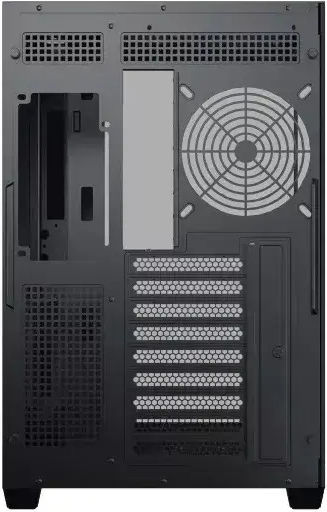 Xigmatek Aqua V Air Gaming Midi Tower Computer Case with Side Window and ARGB Lighting Black
