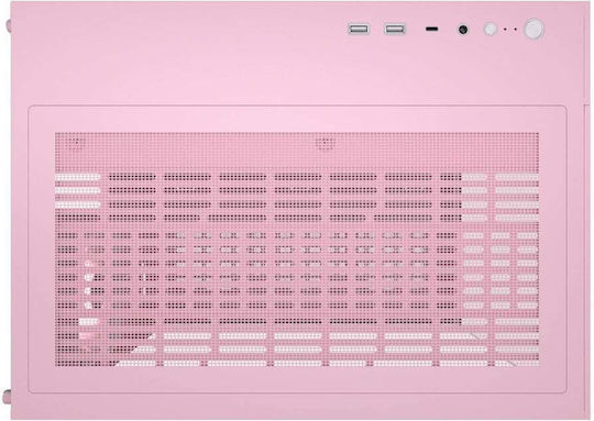 Cougar FV150 MINI Gaming Mini-Turm Computergehäuse mit Seitenfenster Rosa
