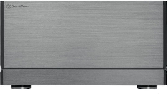 Silverstone Crown 04 Home Theater Κουτί Υπολογιστή Γκρι