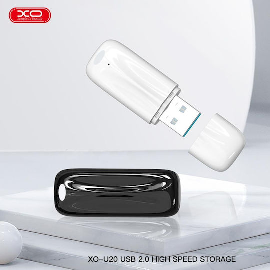 XO 128GB USB 2.0 Стик Черен