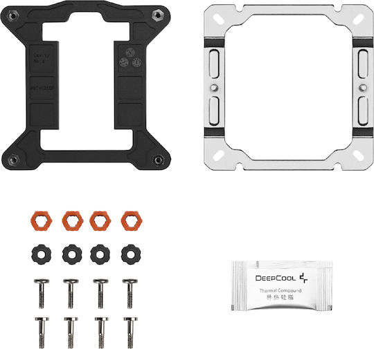 Deepcool AG400 G2 Ψύκτρα Επεξεργαστή για Socket 1700/1851/AM4/AM5