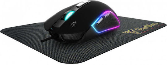 Gamdias Zeus M3 RGB Геймърско Мишка 7200 DPI Черен