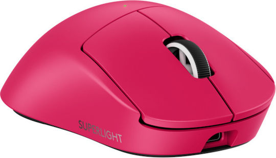 Logitech Pro X Superlight 2 DEX Ασύρματο Gaming Ποντίκι 44000 DPI Ροζ
