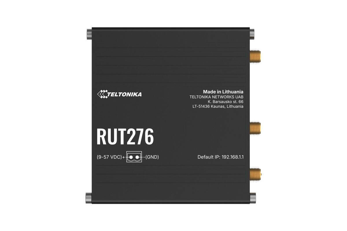 Teltonika RUT276 Ασύρματο Router με 2 Θύρες