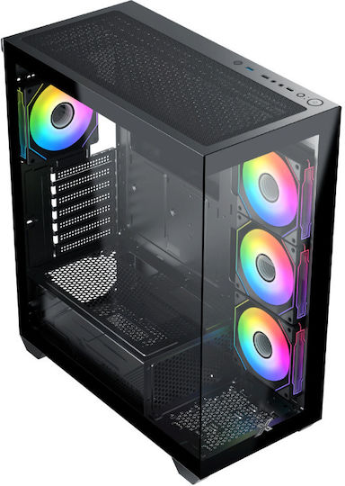 Vengeance Esports Elite-V2 Gaming Desktop PC (Ryzen 5-9500F/16GB DDR5/1TB SSD/GeForce RTX 5070/No OS)