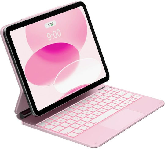 Case Typecase Edge Tastatur Ipad 11" A16 2025 Ipad 10,9" 2022 Rosa