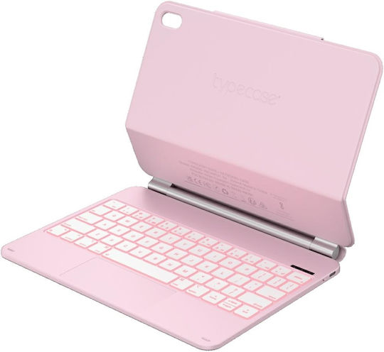 Case Typecase Edge Tastatur Ipad 11" A16 2025 Ipad 10,9" 2022 Rosa