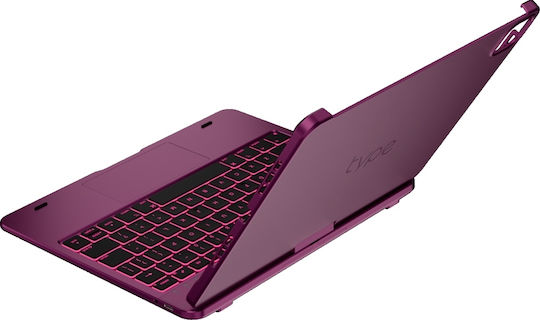 Supero Typecase Edge Tablet Case Keyboard Ipad Air 11" M2 2024 M3 2025 M4 2026 Raspberry