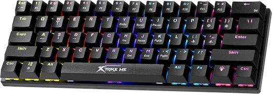 Xtrike Me GK-916 Gaming Μηχανικό Πληκτρολόγιο με RGB φωτισμό (Αγγλικό US)