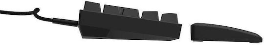 URage Exodus 760 Mini Οπτικό Gaming Πληκτρολόγιο 60% με Outemu Red διακόπτες και RGB φωτισμό (Αγγλικό US)