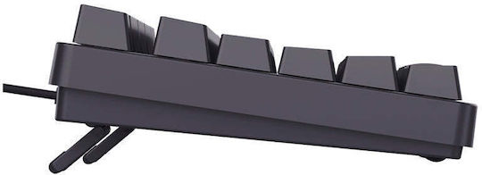 Trust 25724 Gaming Μηχανικό Πληκτρολόγιο Tenkeyless με Huano Brown διακόπτες και RGB φωτισμό (Αγγλικό US)