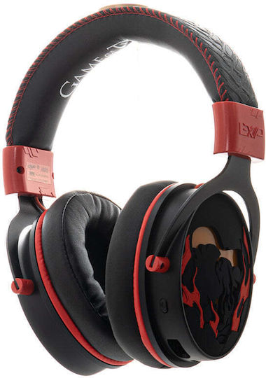 Lexip Game Of Thrones Drache Wl Drahtloses Über Ohr Gaming-Headset mit USB-Konnektivität für Nintendo Switch / PC / PS4 / PS5