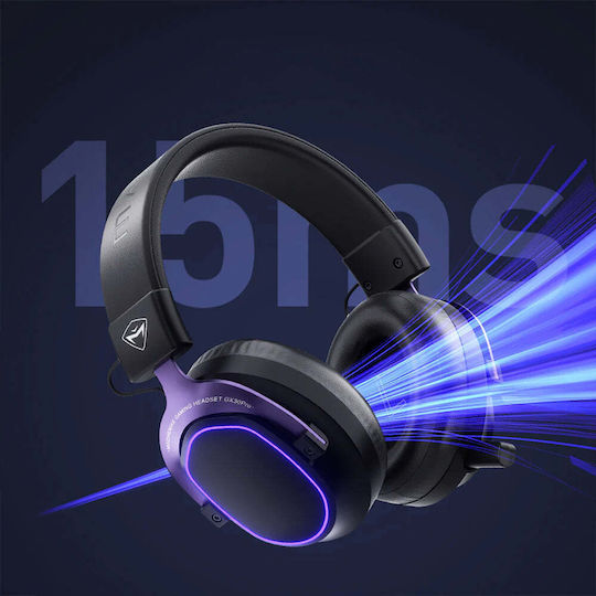 Machenike GX30 Pro Wireless Over Ear Gaming Headset with Bluetooth / USB Connectivity