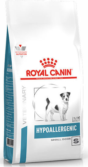Royal Canin Veterinary HYpoallergenic Small Dog 1kg Dry Food Gluten-Free for Adult Small Breed Dogs with Poultry and Rice