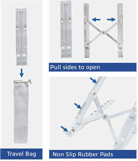 Act Stand für Laptop bis zu 15.6" Weiß (AC8120)