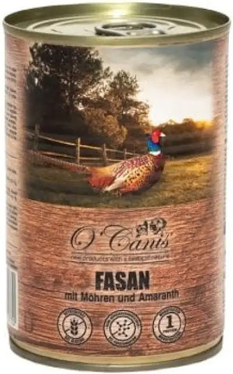 O'Canis Wet Food Dogs in Cans with Carrot and Meat Gluten-Free 400gr