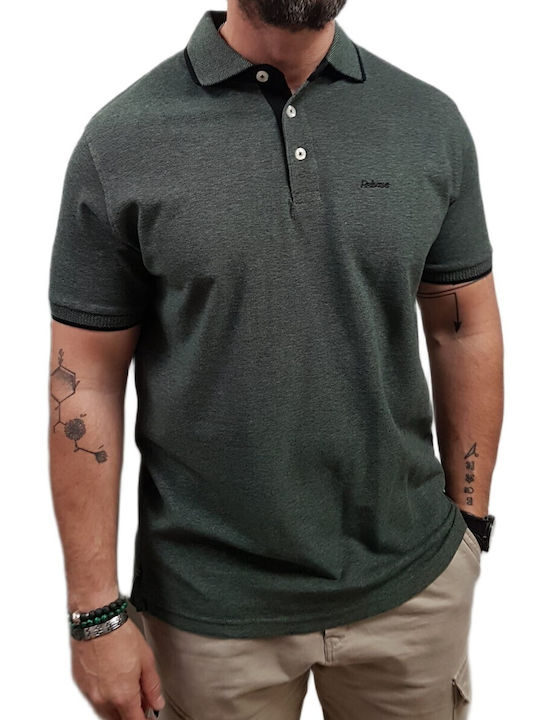 Rebase Polo Bluza Agave Verde Melanj