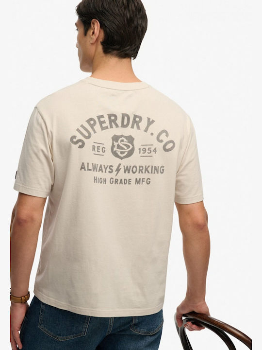 Superdry Мъжка Тениска Rainy Day Сив