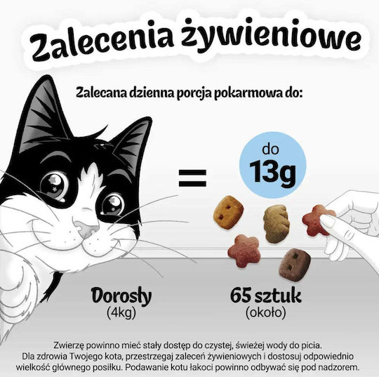 Felix Katzenleckerlis mit Rindfleisch mit Rindfleisch & Huhn für Erwachsene Katzen 45g