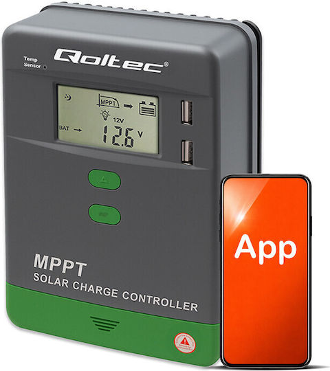Qoltec Qoltec Solarladeregler MPPT 12V 40A