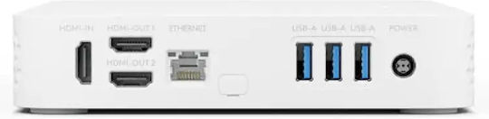 Logitech Meeting Room Controller Συνεδριακού Συστήματος Roommate Off White Συμβατό με Microsoft Teams