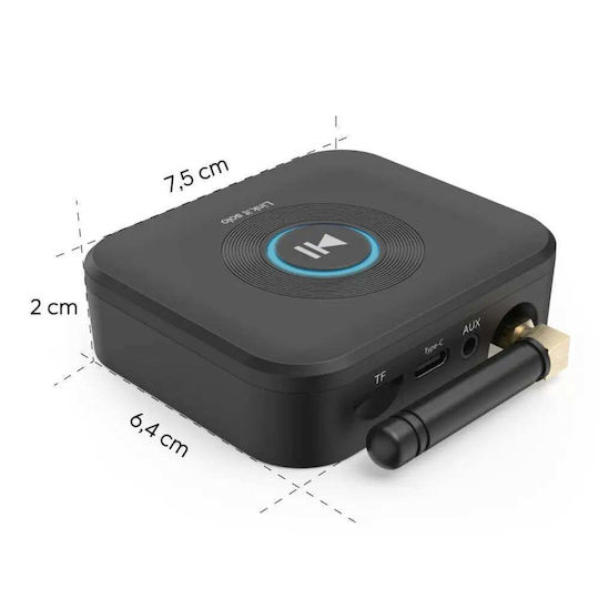 Hama 205321 Link.it Solo Bluetooth Адаптер Приемник Ретрофит Bluetooth Към HiFi