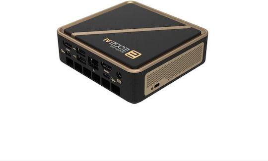 Sapphire Mini Pc Sapphire Edge Ai 340 Amd Ryzen 5 340 2.5 Gigabit 117x111x30mm Black Gold