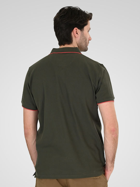 Polo Short Sleeve Blouse Khaki