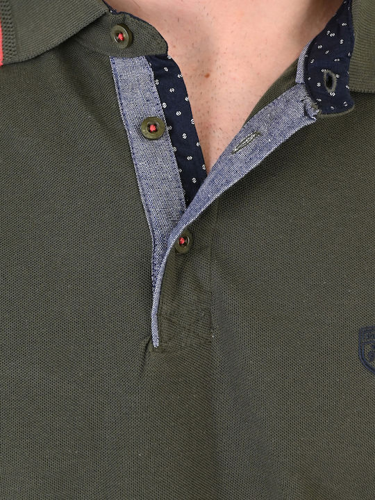 Polo Short Sleeve Blouse Khaki