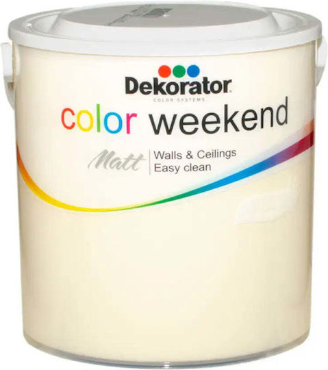 Latex Colorat Mat Șampanie Sclipitoare 2.5 L Dekorator
