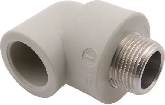 Ppr Elbow Ø25 X 3/4m Fv Plast