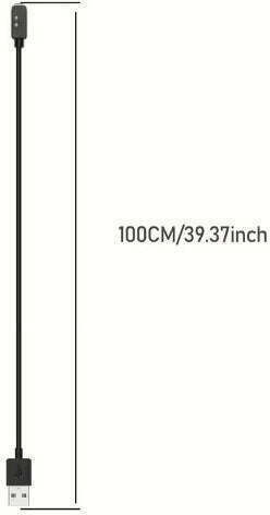 Charging Cable Charger Redmi 3 Mi Band 7 Pro Redmi Watch 2 Redmi Watch 2 Lite Black 1m