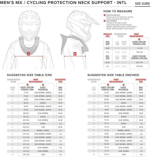 Alpinestars Neck Support Bionic Neck Support Tech 2 Carbon