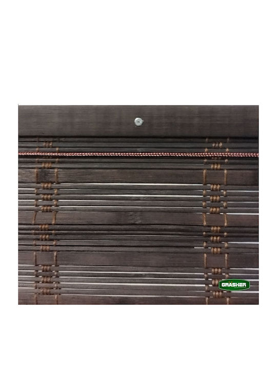 Grasher Bamboo Shading Blind In Brown Colour W150xH180cm