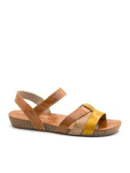 Women's Flat Sandals Brown