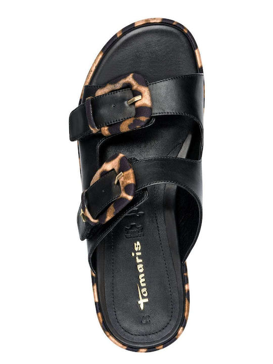 Leather Women's Anatomic Sandals Black