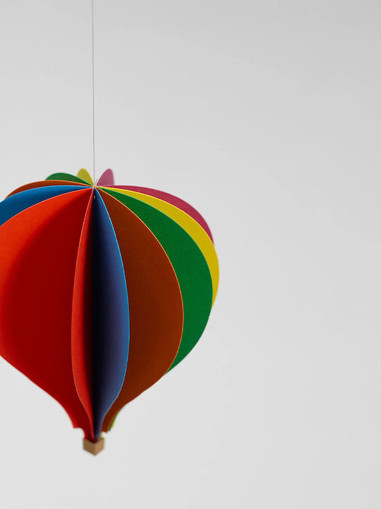 Flensted Mobiles Kids Room Mobile Hot Air Balloon 11x8cm