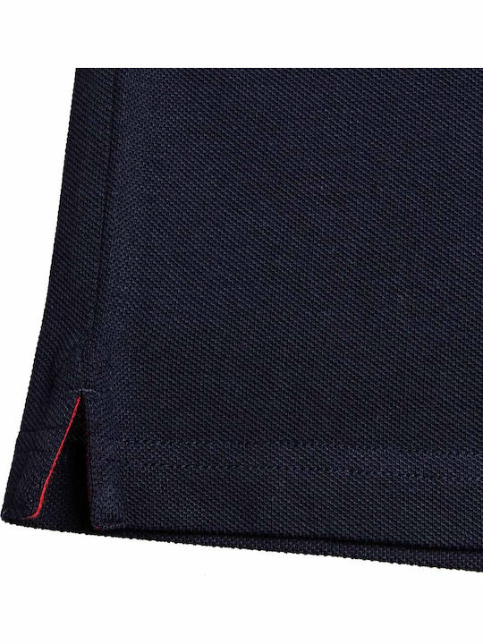 Kids Polo Short-Sleeved Navy Blue