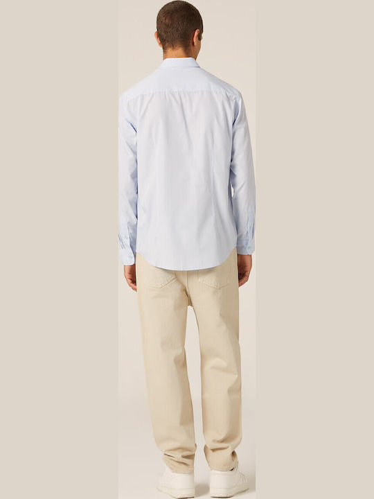 Long Sleeve Shirt in Regular Fit Light Blue