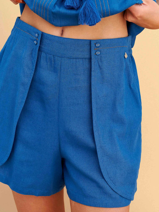 Damen-Shorts Blau