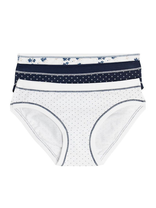 Cotton Women's Briefs 3Pack Multicolour