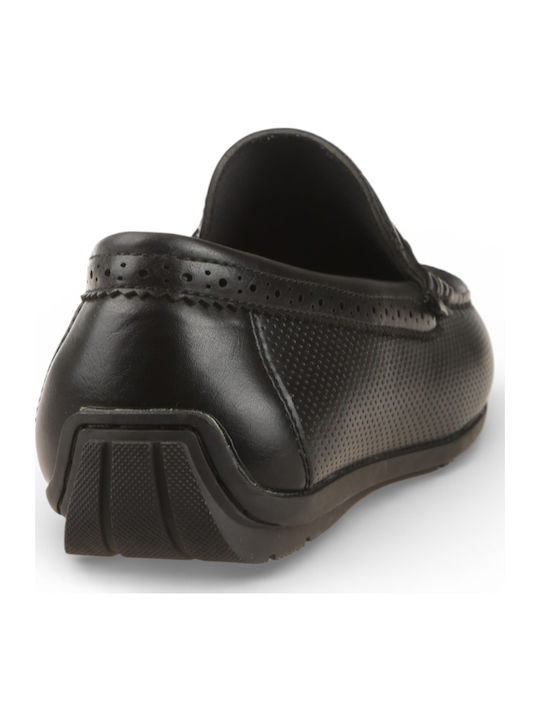 Men's Moccasins in Black Colour