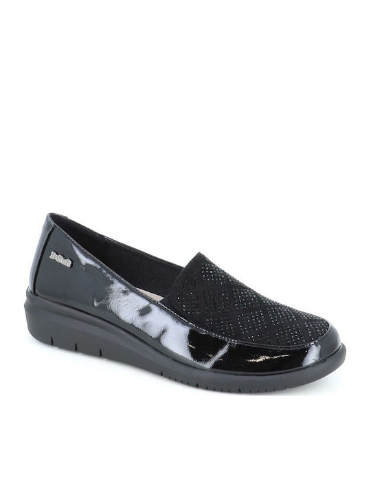 B-Soft Women's Moccasins in Black Colour