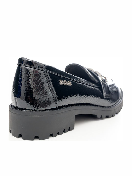 Mocasini Dama Loafers Din Lac Negru