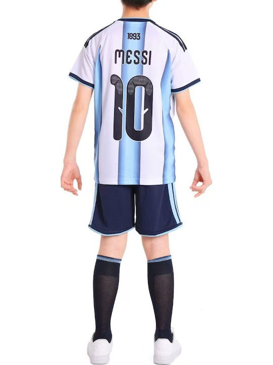 King Παιδικό Σετ Ποδοσφαίρου Messi Mundial 2026 Εθνική Αργεντινή Home