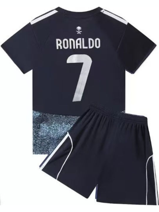 King Παιδικό Σετ Εμφάνισης Ποδοσφαίρου Ronaldo 2026 Alnassr Away